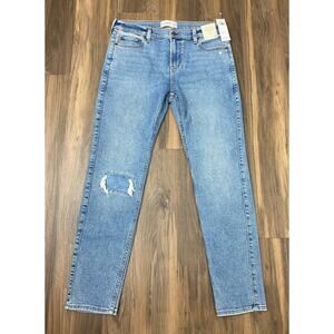NEW Youth Girls Abercrombie & Fitch Super Skinny denimblue  jeans, 17/18 (32")